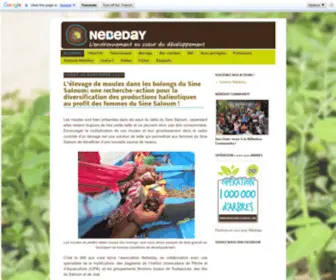 Nebeday.org(Nébéday) Screenshot