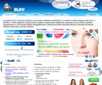 Nebeslev.cz(nebeslev) Screenshot