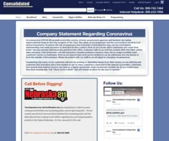 Nebnet.net(Consolidated Telephone Co) Screenshot