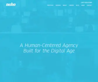 Neboagency.com(A Human) Screenshot