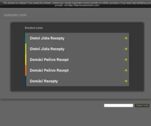 Neboder.com(Neboder) Screenshot