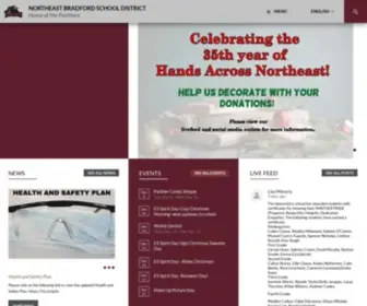 Nebpanthers.com(Northeast Bradford School District) Screenshot