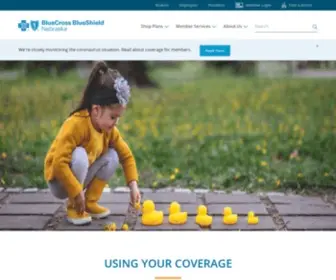 Nebraskablue.com(Affordable Individual and Group Health Insurance in Nebraska) Screenshot