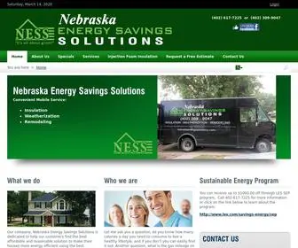 Nebraskaenergysolutions.com(Nebraska Energy Savings Solutions) Screenshot