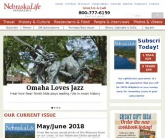 Nebraskalife.com(Nebraska Life Magazine) Screenshot