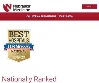Nebraskamed.com(Nebraska Medicine) Screenshot
