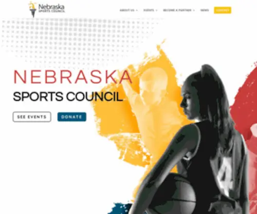 Nebraskasportscouncil.com(Nebraska Sports Council) Screenshot