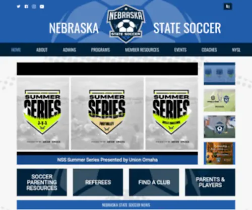 Nebraskastatesoccer.org(Nebraskastatesoccer) Screenshot