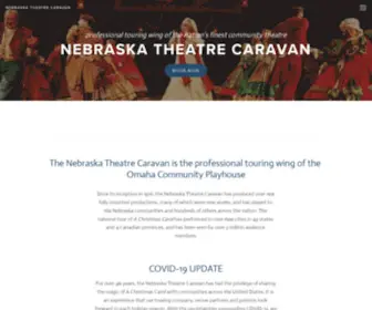 Nebraskatheatrecaravan.org(Nebraska Theatre Caravan) Screenshot