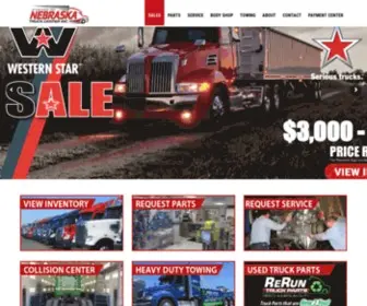 Nebraskatruck.com(Nebraska Truck Center) Screenshot