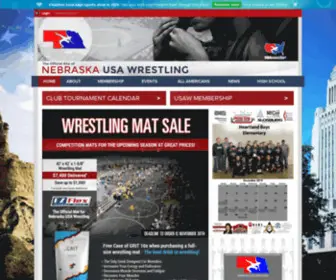 Nebraskausawrestling.org(Nebraska USA Wrestling) Screenshot