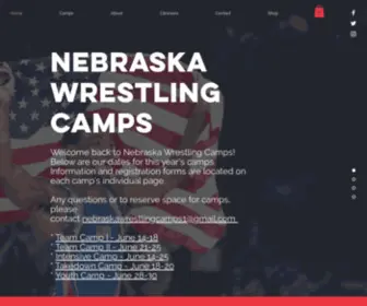 Nebraskawrestlingcamps.com(NE Wrestling Camps) Screenshot