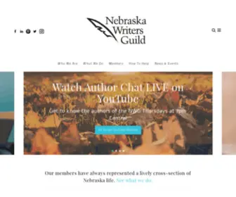 Nebraskawriters.org(Nebraska Writers Guild) Screenshot