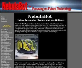 Nebulabot.com(Future Technology Trends and Predictions Portal) Screenshot