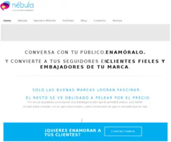 Nebula.com.mx(Nébula) Screenshot