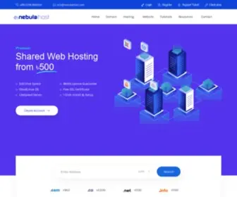 Nebulaihost.com(Nebula iHost) Screenshot