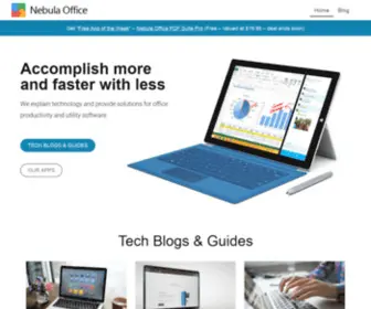 Nebulaoffice.com(Nebula Office & Apps) Screenshot