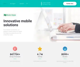 Nebuloapps.com(Top) Screenshot
