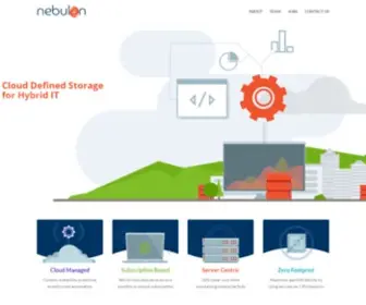 Nebuloninc.com(Building smartInfrastructure) Screenshot