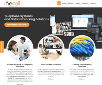 Necall.com.au(Business Phone Systems Perth) Screenshot