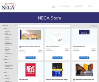 Necastore.com(NECA Store) Screenshot