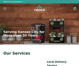 Neccocoffee.com(Necco Coffee) Screenshot