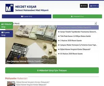 NeCDetkosar.com.tr(Necdet Koşar) Screenshot