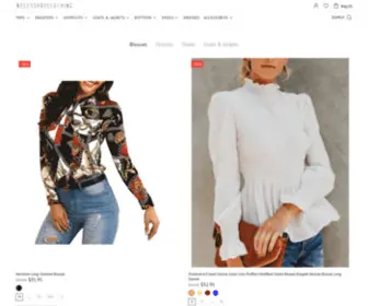 NecessaryclothingStore.com(Necessary Clothing Store) Screenshot