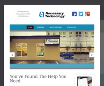 Necessarytechnology.com(Necessarytechnology) Screenshot