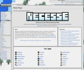 Necessewiki.com(Necesse Wiki) Screenshot