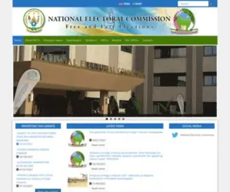 Nec.gov.rw(Nec) Screenshot