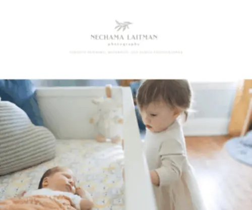 Nechamalaitman.com(Toronto Newborn Photographer) Screenshot