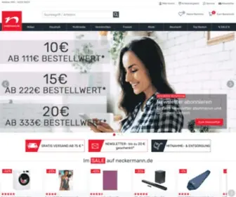Neckermann.com(De online winkel voor mode) Screenshot
