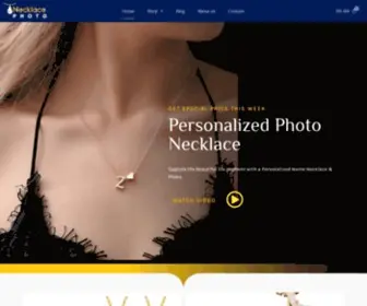 Necklacephoto.com(Personalized Jewelry) Screenshot