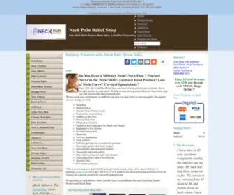 Neckpainreliefkit.com(Stop neck pain) Screenshot