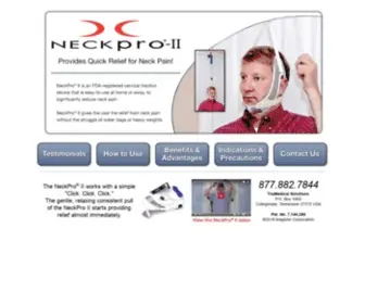 Neckpro.com(NeckPro) Screenshot