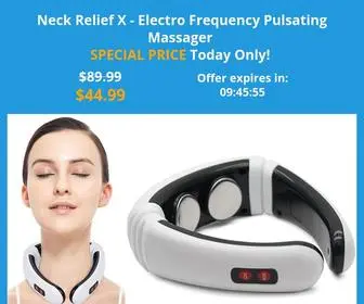 Neckreliefx.com(Changes The Way You Deal With Neck Pain Through Its Natural Healing Therapy) Screenshot