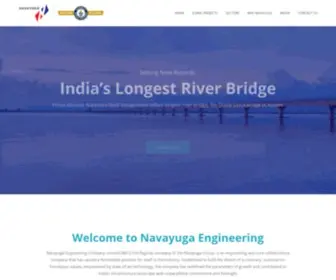 Necltd.com(Navayuga Engineering Company Limited (NECL)) Screenshot