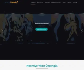 Necmiyeozsengul.com(Alan) Screenshot