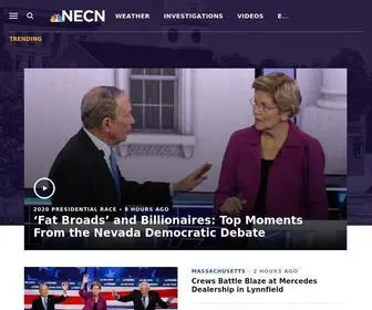Necn.com(News, Local News, Weather, Traffic, Entertainment, Breaking News) Screenshot