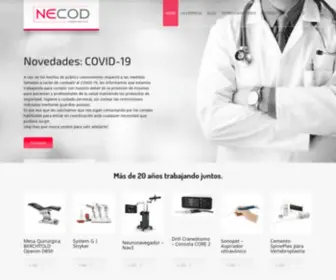 Necod.com.ar(Necod Argentina) Screenshot