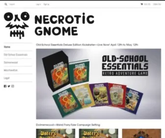 NecroticGnome.com(Necrotic Gnome) Screenshot