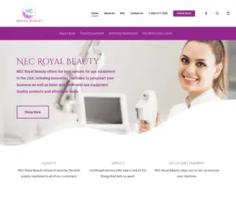 Necroyalbeauty.com(Royal Beauty) Screenshot