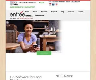 Necs.com(Food distribution software by necs) Screenshot