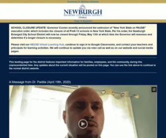 Necsd.net(Newburgh Enlarged City School District) Screenshot