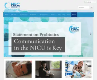 Necsociety.org(NEC Society) Screenshot