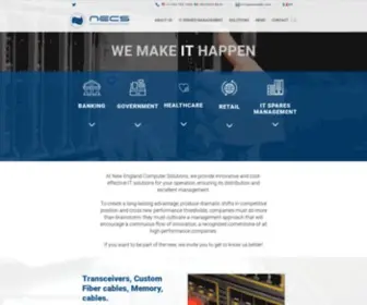 Necsweb.com(IT Solutions) Screenshot