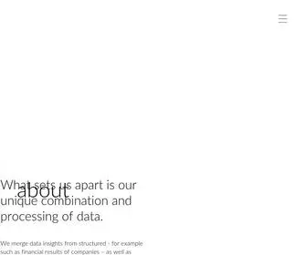 Nectar-Analytics.com(Nectar Analytics) Screenshot