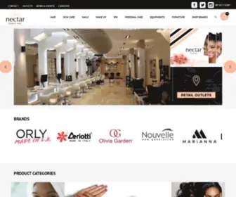 Nectarbeautyhub.com(Nectarbeautyhub) Screenshot