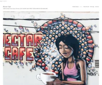 Nectarcoffeebar.com(Nectar Cafe My title) Screenshot